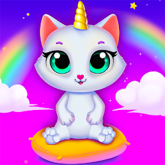 Unicorn Cat Princess Baby Game MOD