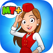 My Town Airport games for kids MOD